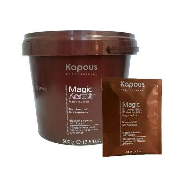 Kapous Magic Keratin осветляющая