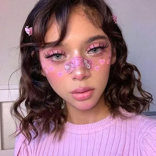 doja cat egirl makeup