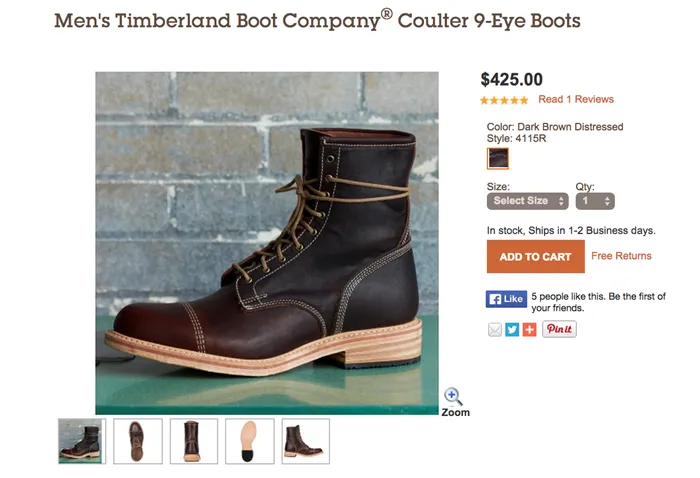 Timberland Boot Company 7