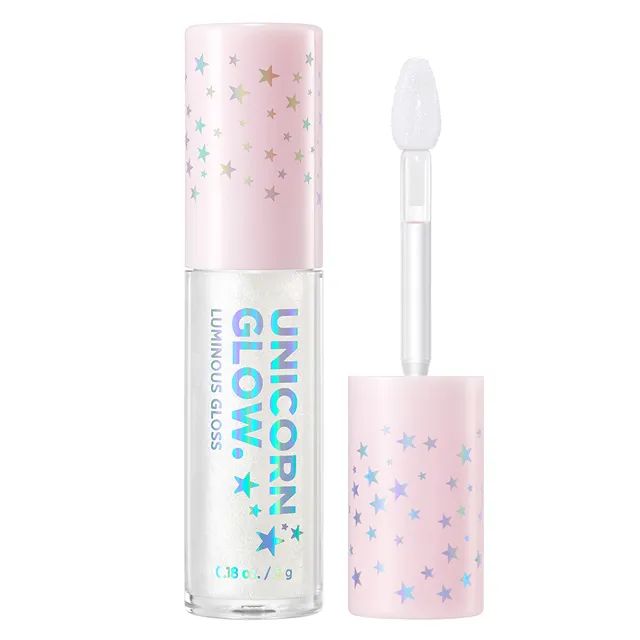 Блеск для губ Unicorn Glow Luminous Gloss тон 01 diamond