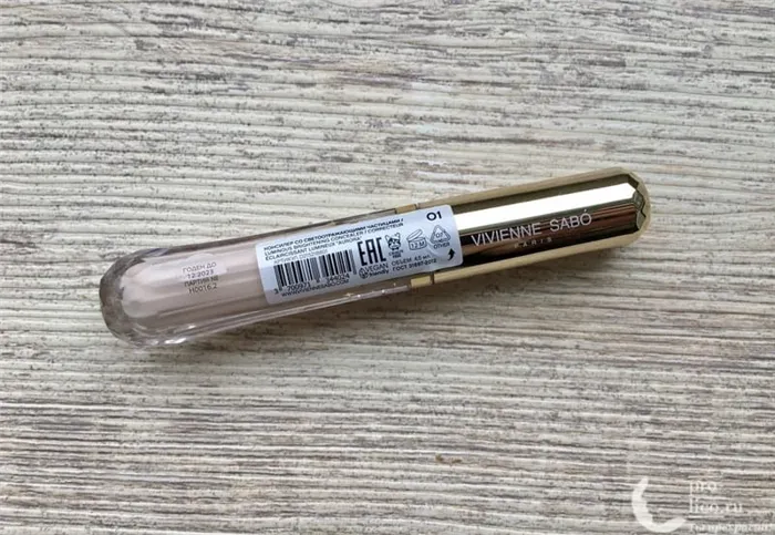 Консилер со светоотражающими частицами Vivienne Sabo Luminous Brightening Concealer AURORA