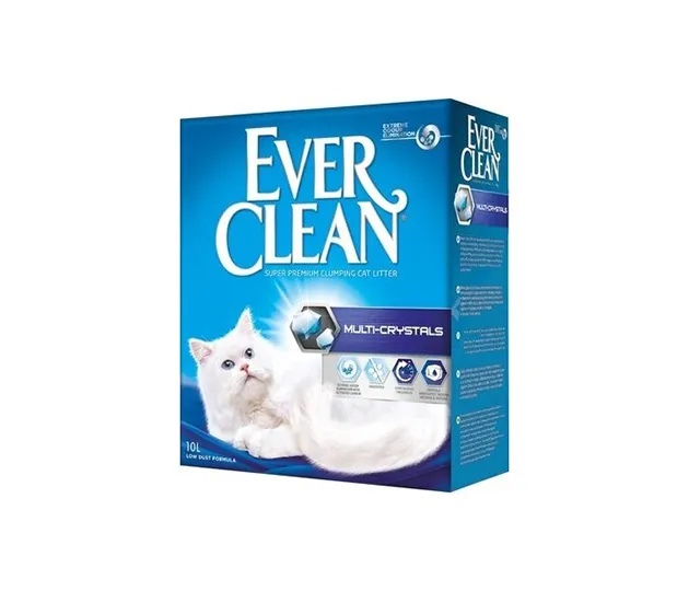 Комкующийся наполнитель Ever Clean Multi-Crystals, 10 кг