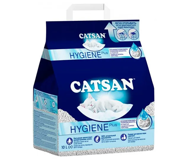 Минеральный впитывающий наполнитель Catsan, 10 л