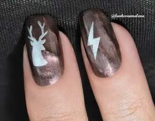 25 Harry Potter Nail Art Patterns for the Biggest Fans 4